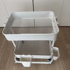 キャスター付き2段ワゴンの画像