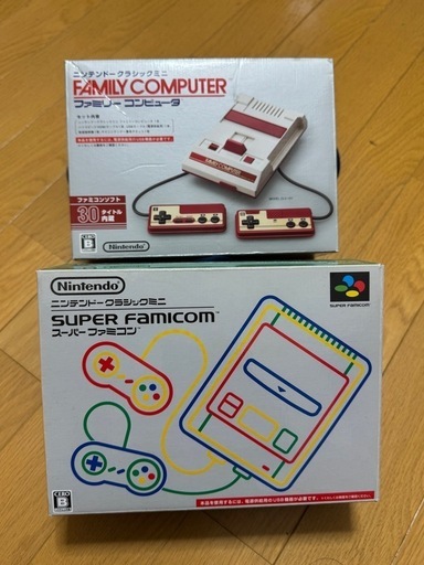 ファミコンミニ、スーパーファミコンミニ