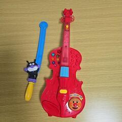 アンパンマン　①キーボード　②バイオリン　③レインコートの画像