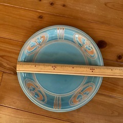 きれいな水色？のお皿の画像