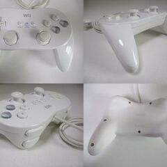 G∫139 コントローラー 任天堂 純正 RVL-005(-02) 白 ホワイト 動作確認済 検：ゲーム Wii U リモコン クラシックの画像