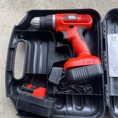 12V BLACK &DECKER 電動ドライバー