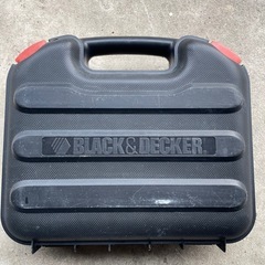 12V BLACK &DECKER 電動ドライバー緊急値下げです！の画像