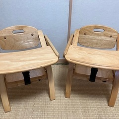 （二脚）yamatoya　大和屋 アーチ木製ローチェアNベビーチ...