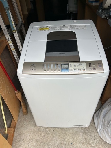 日立洗濯乾燥機NW-D8MXE8 2011年製中古品 (Smile away) 福井の
