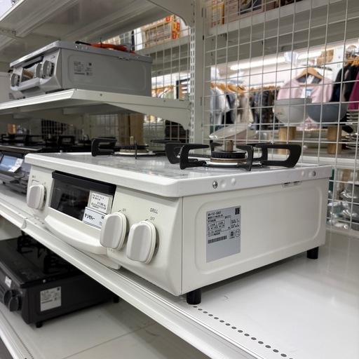 リユースのサカイ千葉中央店】Rinnai ガステーブル 22年製 都市ガス TC3473