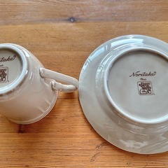 NORITAKE meets KOMEDA COFFEE カップ＆ソーサー　コメダ珈琲の画像