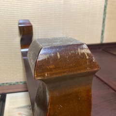 茶色の座卓の画像