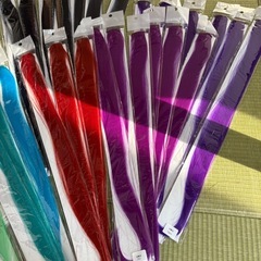 エクステ　カラー多数　34本セットの画像
