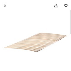 【大幅値下げしました】IKEAダブルベットフレームの画像
