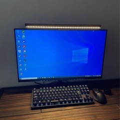 【着払い】ゲーミングpcセット　動作確認済み　pc・モニター・キ...