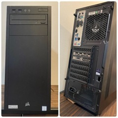 ゲーミングpcセット　動作確認済み　pc・モニター・キーボード・マウス・ライトの画像