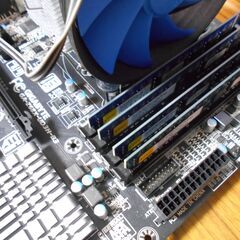 LGA1155 マザーボード CPU i7-2600k メモリ16GB CPUクーラー付き セット①の画像