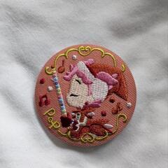 おジャ魔女どれみ刺繍バッジ