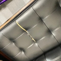 レザー調ソファの画像