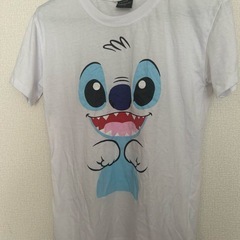 スティッチ プリント Tシャツ ホワイト