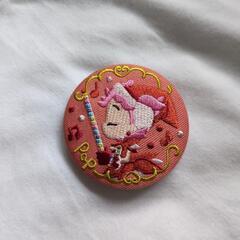 おジャ魔女どれみ刺繍バッジ