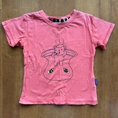 キッズTシャツお風呂クマデザイン100サイズ