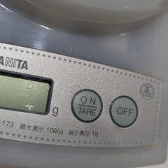 TANITA キッチンスケール はかりの画像