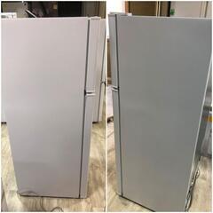 【松本市引き取り限定】Haierノンフロン冷凍冷蔵庫130㍑（2023年）の画像