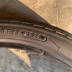 ‼️中古‼️バイクタイヤセット2.50-18の画像