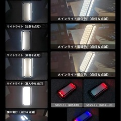 新品☆ LEDランタン キャンプ用品 防災 ライト 万能型 【ソーラー充電式 超高輝度 1200ルーメン 10000mAh 大容量の画像