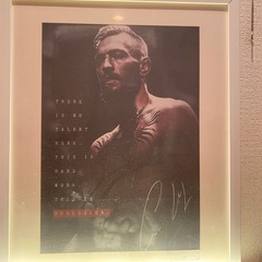 UFC コナーマクレガー肖像画 フレーム付き