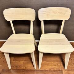イケア　リーサボー　ダイニングチェア２脚　IKEA   LISABO