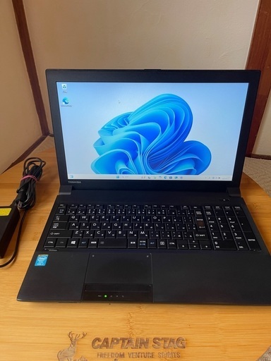 東芝 Toshiba 中古ノートパソコン i3 8GB メモリ 119GB SSD windows 11 office 2021付き dynabook Satellite ノートブック　notebook PCバック付き