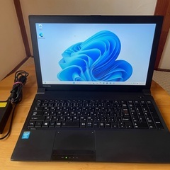 東芝 Toshiba 中古ノートパソコン i3 8GB メモリ ...