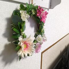 ミニリース　お花の画像