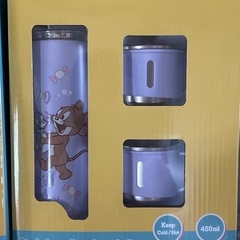 TOM&JERRY ステンレスボトル+2カップの画像