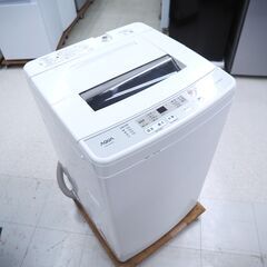 洗濯機　6㎏　アクア　AQW-S60H（W）　リユース品