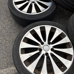 215/45r18 タイヤ　ホイール　  ステップワゴン　ヴォクシー　 セレナ　 ノア　ストリーム　 などアルミホイール　エコタイヤ  の画像