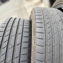215/45r18 タイヤ　ホイール　  ステップワゴン　ヴォクシー　 セレナ　 ノア　ストリーム　 などアルミホイール　エコタイヤ  の画像