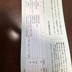 京王株主優待の画像