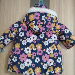 ベビー👶花柄ダウン🌼80センチ🌼の画像