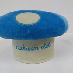 Mushroom Club マッシュルームクラブ キノコ型 椅子 ミニ椅子 キノコチェア イス 水色 の画像