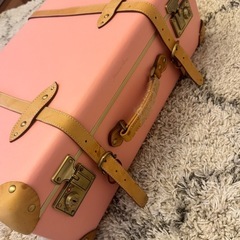 【美品】トランク型キャリーケースの画像