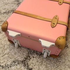 【美品】トランク型キャリーケースの画像