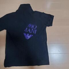 EMPO ARMANI 黒 ポロシャツ Mの画像