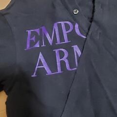 EMPO ARMANI 黒 ポロシャツ Mの画像