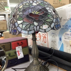 ステンドグラス 照明 テーブルランプ 管D250531BK (ベ...