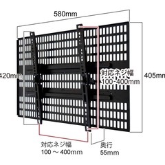 テレビ壁掛け金具　37〜65インチ用の画像