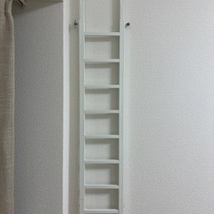 洗濯機横収納棚の画像