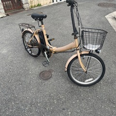 電動自転車　ミニチャ