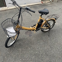 電動自転車　ミニチャ　定形分だけの問い合わせやお返事ない方スルーさせていただきますの画像