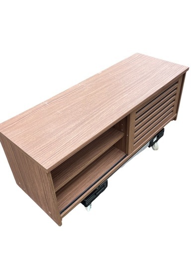 ニトリ　テレビ台 テレビボード　(ローボードラインN120 MBR