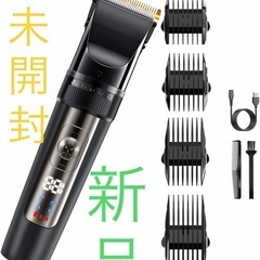 コードレス　バリカン 電動バリカン 全身防水 ヘアーカッター メ...