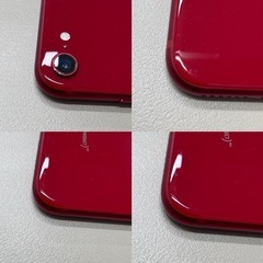 iphone SE3 64GBレッド「中古品」の画像